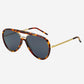 Shay Aviator Sunglasses - Tortoise / Solide Gray (PRE-SALE)