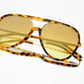 Shay Aviator Sunglasses - Tortoise / Gold Mirror (PRE-SALE)