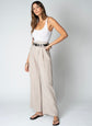 Linen Knotch Waist Pant (PRE-SALE)