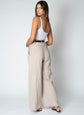 Linen Knotch Waist Pant (PRE-SALE)