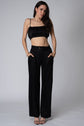 The Cupro Silky Pleated Pant