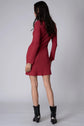 Wide Rib Colette Long Sleeve Mini Dress