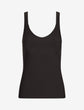 Butter Tank with Shelf Bra - Black