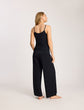 Butter V-Neck Cami with Shelf Bra - Black