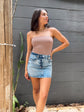 Traci Denim Mini Skirt