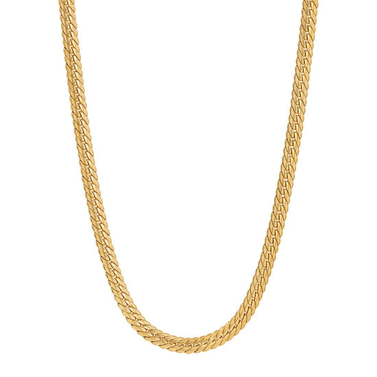 The Elevated Herringbone Necklace