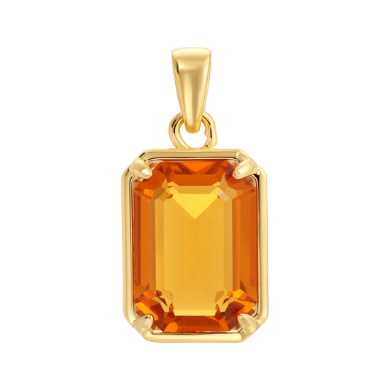 Nora Vintage Setting Necklace - Topaz (PRE-SALE)