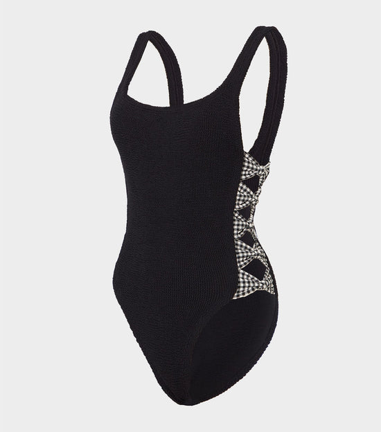 Tiffany Swim - Black Gingham