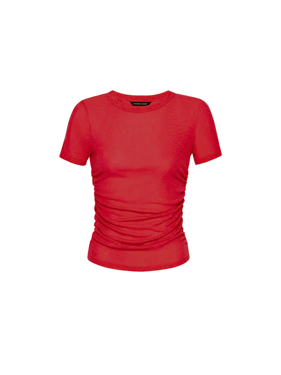 Remus Tee - Carnelian Red
