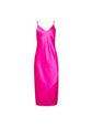 Silk V Slip Dress - Wild Pink (PRE-SALE)