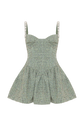 Crystal Tweed Mini Dress