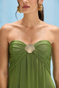 INTENSITY JERSEY STRAPLESS GOWN