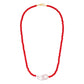 Vintage Red Pearl Necklace