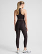 SoftMark High Waisted Midi Legging - Cocoa Plum Leopard (PRE-SALE)