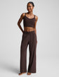Glowzone Hybrid Straight Leg Pant 31" - Cocoa Plum (PRE-SALE)