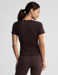 Breezeweight Active Short Sleeve Tee - Cocoa Plum (PRE-SALE)