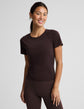 Breezeweight Active Short Sleeve Tee - Cocoa Plum (PRE-SALE)