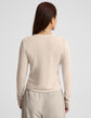 LuxeLayer Fitted Cardigan - Oatmeal Heather (PRE-SALE)