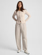 LuxeLayer Fitted Cardigan - Oatmeal Heather (PRE-SALE)