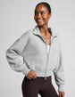 Heavyweight LuxeFleece 2.0 Double Zip Jacket - Heather Gray (PRE-SALE)