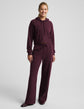 Breathe Easy Ribbed Hoodie - Cabernet (PRE-SALE)