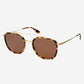 Weston Medium Round Sunglasses - Milky Tortoise / Brown (PRE-SALE)