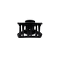 Open Jet Black | Petite | Hair Clip