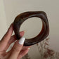 Acrylic Resin Bangle Bracelets