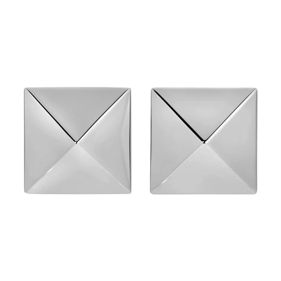 Pyramid Studs - Silver Grande