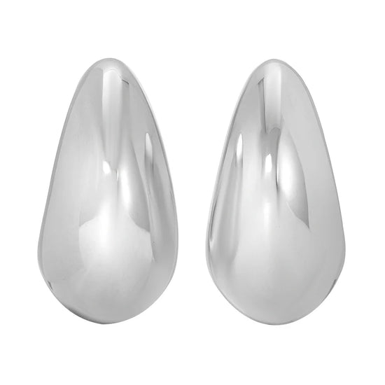 Renaissance Hoops - Silver Medium