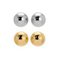 Sphere Earrings - Silver Medium