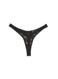 Le Stretch Lace Thong - Black