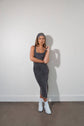Cloud II™ Rib Basic Midi Dress - Iron Washed