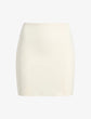 Neoprene Micro-Mini Skirt - Ivory