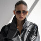 Carter Medium Aviator Sunglasses - Brown (PRE-SALE)