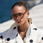 Rio Aviator Sunglasses - Crystal Brown (PRE-SALE)