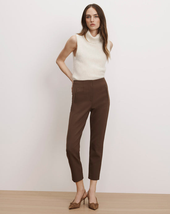 Stila Slim Pant - Walnut