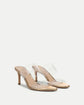 Asha Mid-Heel Sandal - Clear/Pale Gold (PRE-SALE)