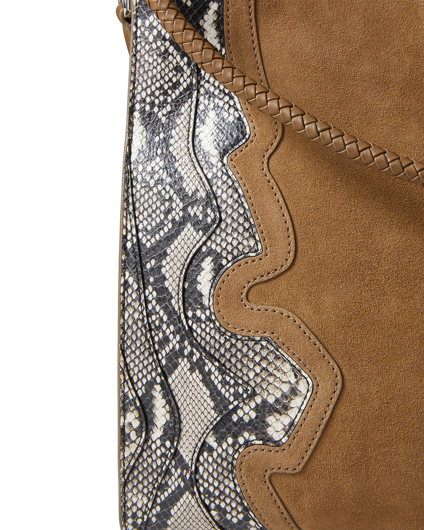 SNAKE EMBOSSED VERONICA BEARD