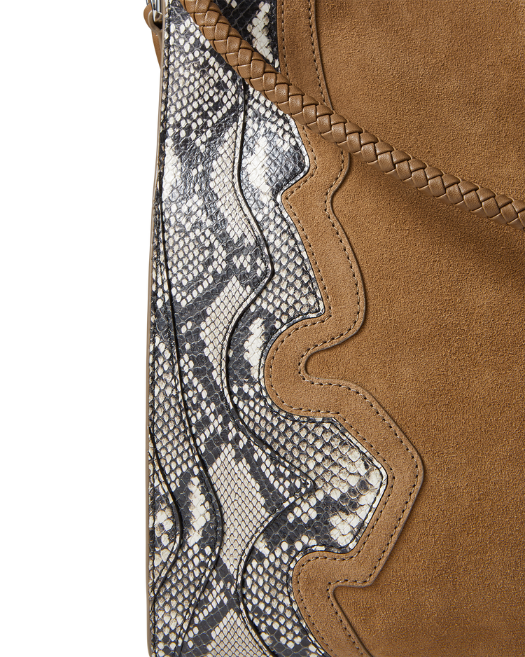 SNAKE EMBOSSED VERONICA BEARD