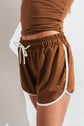 Vitality Motive® Dolphin Short - Toffee Contrast