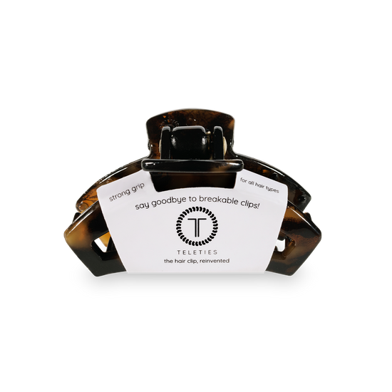 Open Hair Clip | Tiny | Tortoise