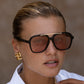 Spencer Medium Aviator Sunglasses - Rose (PRE-SALE)
