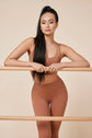 NYC CORSET TANK - MOCHA