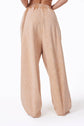 OSLO FRENCH TERRY WIDE TRACK PANT - SNOW (PRE-SALE) WASH TAN