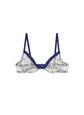 Elara Embroidery Demi Bra - Midnight Navy (PRE-SALE)