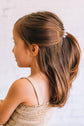 Classic Hair Clip | Tiny | Coconut White