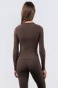 Vitality Basis® Crew Long Sleeve - Milk Chocolate (PRE-SALE)