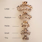 Open Blonde Tortoise | Petite | Hair Clip