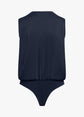 The Sleeveless Date Blouse - Navy